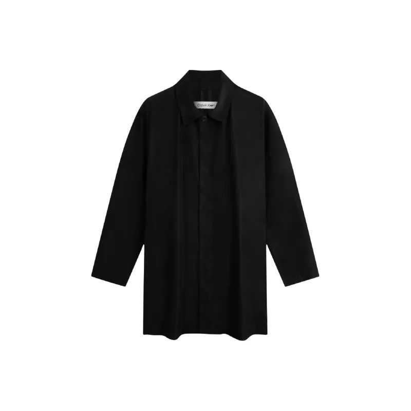 CALVIN KLEIN Shirt Men's Space Black-0