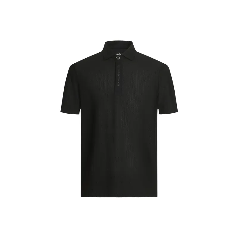 MANGANO Polo Shirts Men Black-0