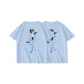 [100% cotton 2 Pack]Glacier Blue+Glacier Blue