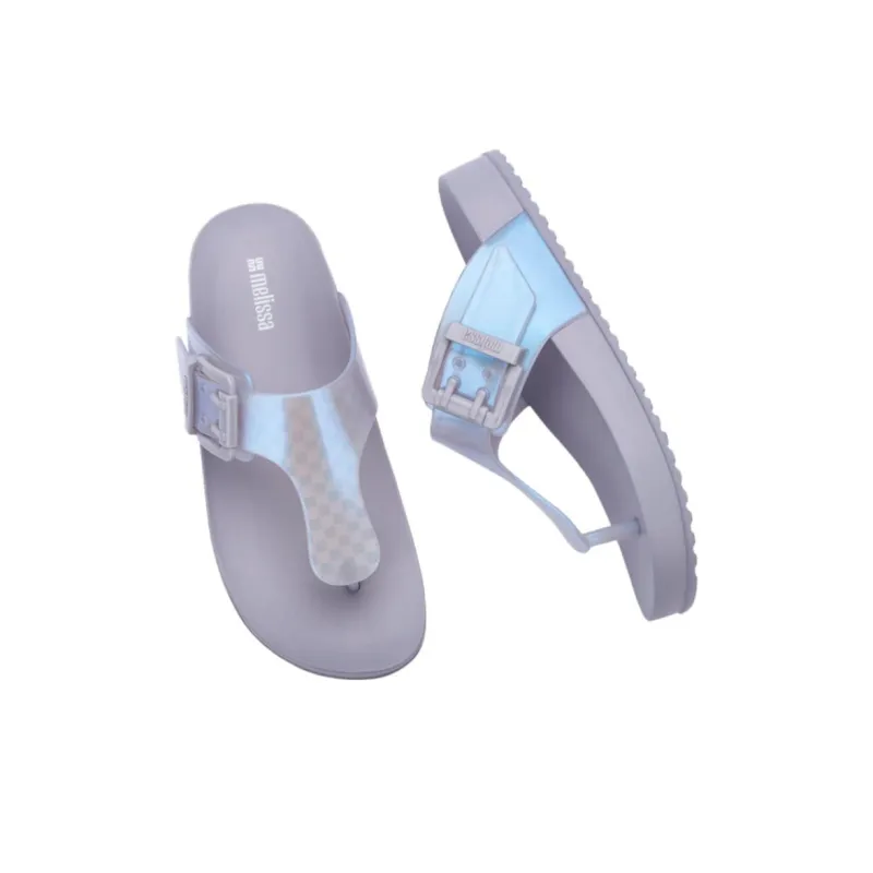 MELISSA Abrasion Resistant Flip Flops Women's Pearlescent Purple-3