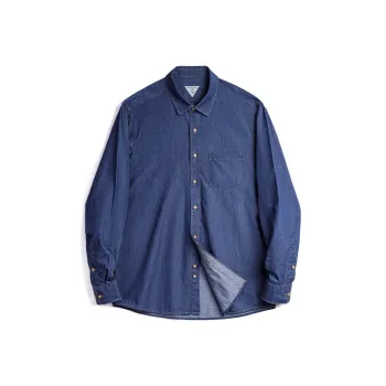 MADEN Shirt Men's Deep Sea Blue