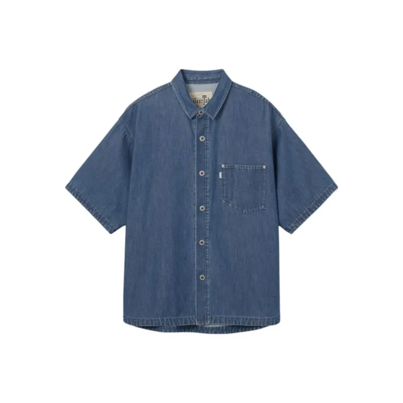 Levis Shirts Men Blue-0
