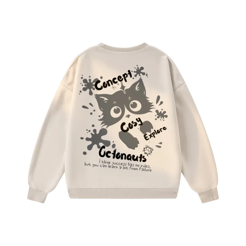 Small Columns Under The Sea Sweatshirt Unisex-14
