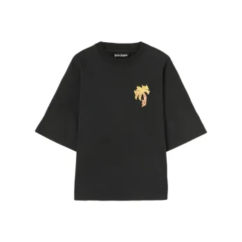 PALM ANGELS Burning Palm Over Tee 