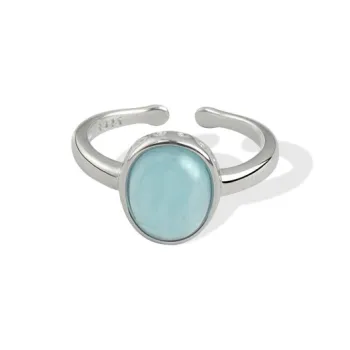 ZUOYUJU Colored Glaze Rings Unisex