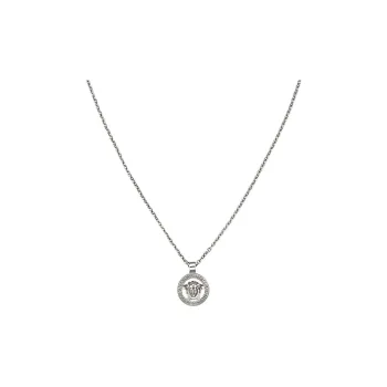 VERSACE Medusa Pendant Polished Effect Necklace