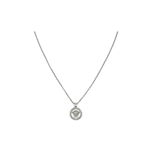 VERSACE Medusa Pendant Polished Effect Necklace