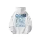 White (Blue Logo)