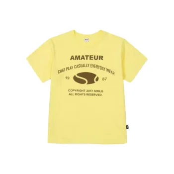 Mmlg T Shirt Unisex Cream Yellow