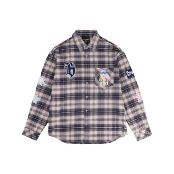 Boy London x PAOPAOMATE,LIANMINGKUAN Shirt Unisex Navy Blue