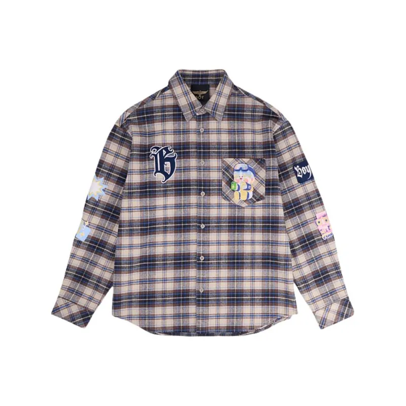 Boy London x PAOPAOMATE,LIANMINGKUAN Shirt Unisex Navy Blue-0