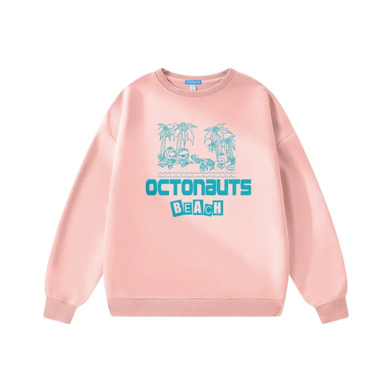 Small Columns Under The Sea Sweatshirt Unisex-4