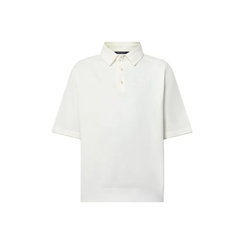 LOUIS VUITTON SS24 Polo Shirt Men's White-0