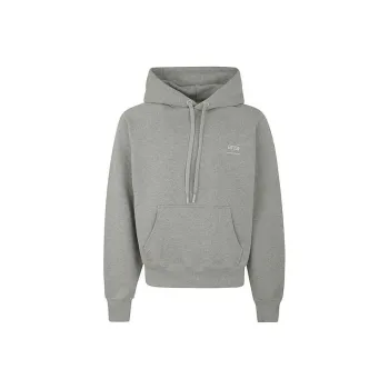 AMIPARIS Paris Ami De Coeur Logo Printed Drawstring Hoodie