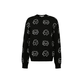 McQ Alexander McQueen Loose Fit Knitwear Men's Black