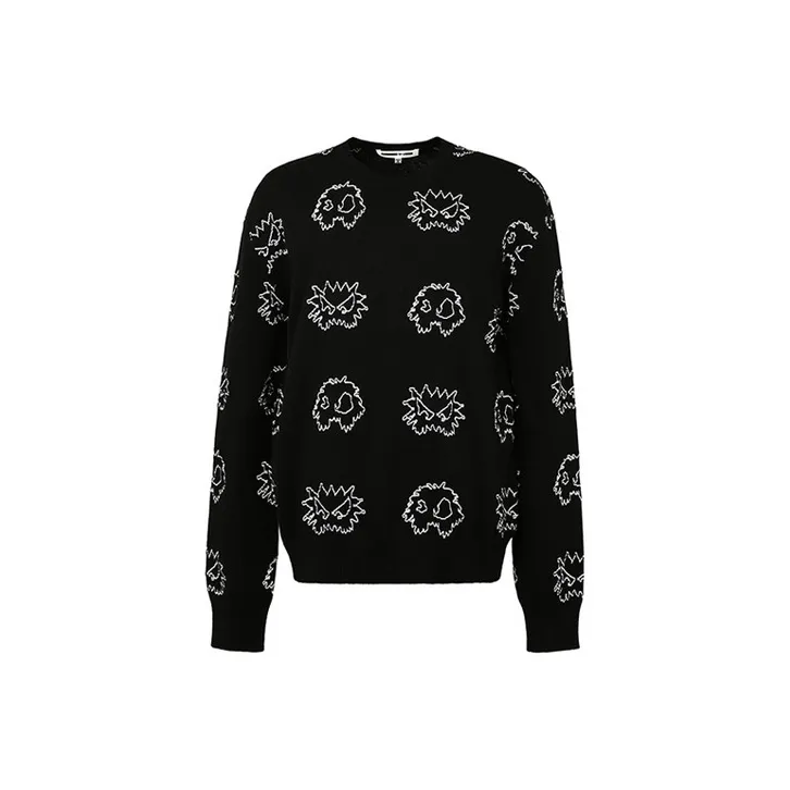 McQ Alexander McQueen Loose Fit Knitwear Men's Black-0
