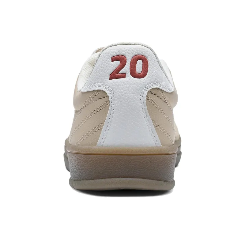 Kappa Tifo Anti Slip Wear Resistant Low Top Skateboard Shoes Unisex Khaki-4