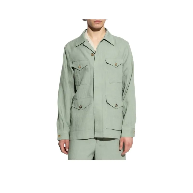 Paul Smith Linen Shirt Jacket-0