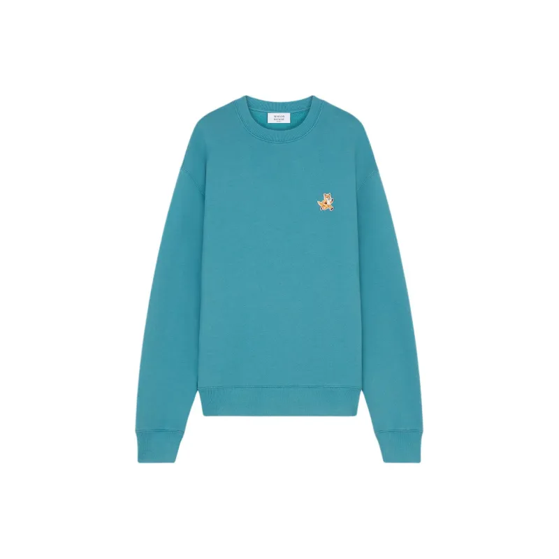 Maison Kitsune Speedy Fox Patch Crewneck Sweatshirt-0