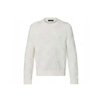 LOUIS VUITTON FW22 Knitwear Men's White