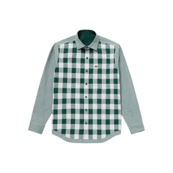 LACOSTE Shirts Men Green