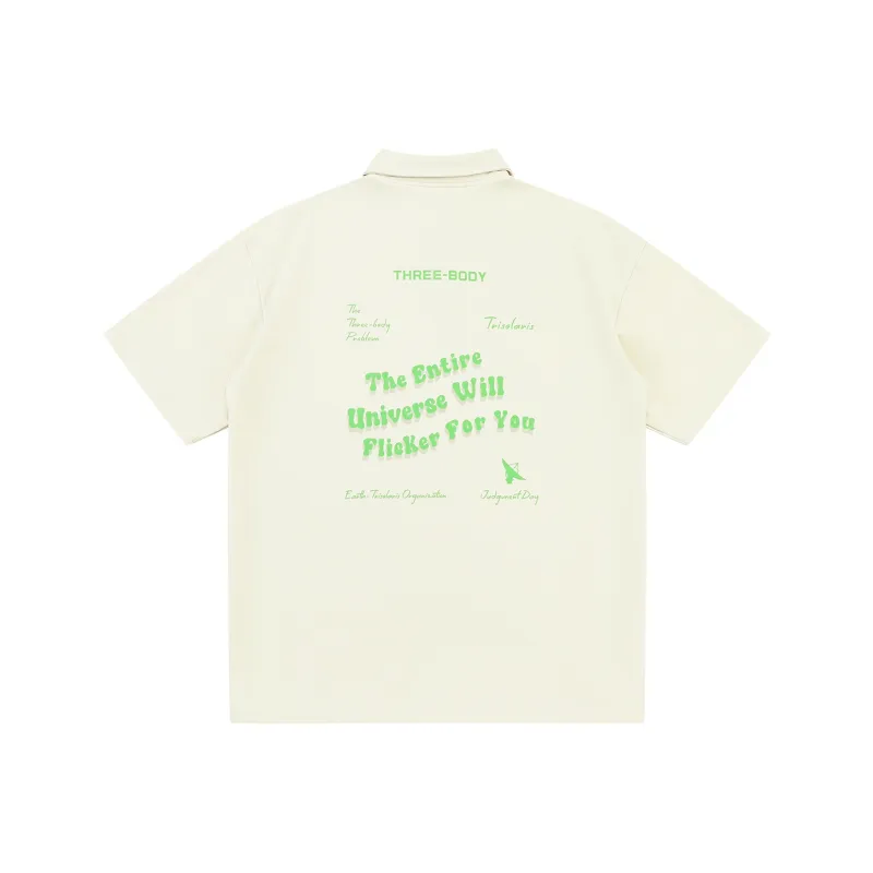 THREE BODY Polo Shirts Unisex-4