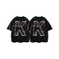 Black Rose Letter K 2 Pack