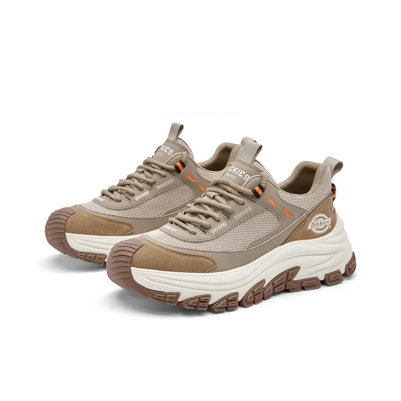 Dickies Low Top Chunky Sneakers Men's White Brown-2