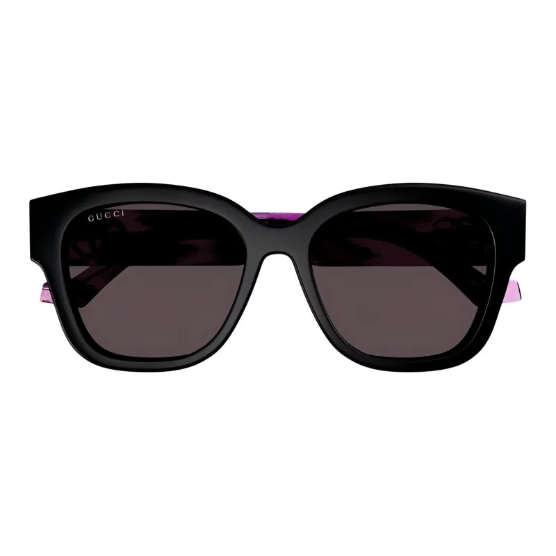 GUCCI Low Nose Bridge Round Frame Sunglasses-1