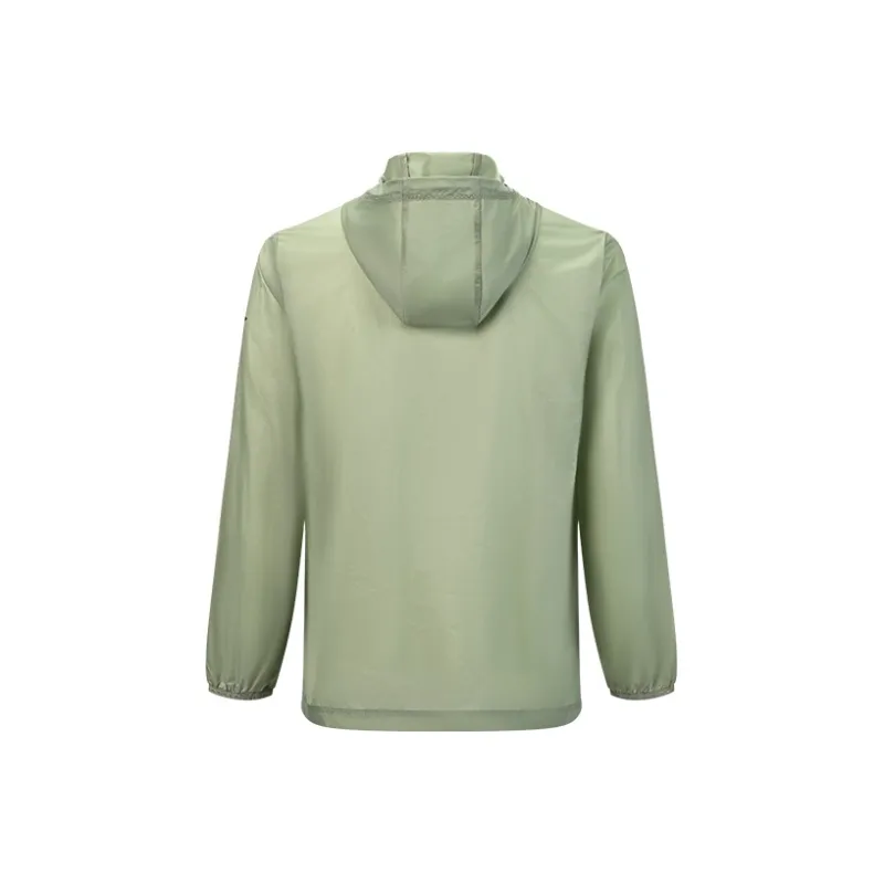 LiNing Trench Coat Unisex Grass Jasmine Green-2