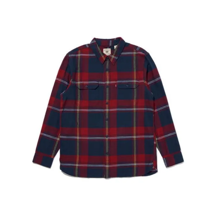 Levis Shirts Men Red-0