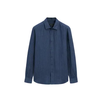 Massimo Dutti Shirt Men's Medium Blue