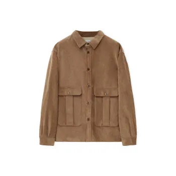 LOEWE Long Sleeved Corduroy Overshirt