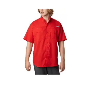 Columbia PFG Tamiami PFG Tamiami™ II Shirt Men's Red Firework