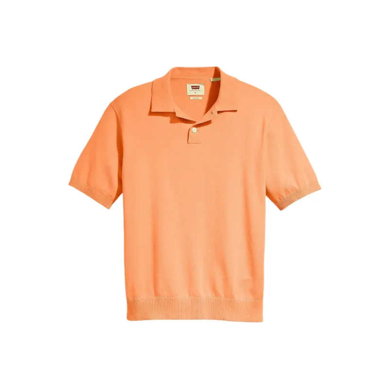 Levis Polo Shirts Men Orange-0