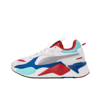PUMA RS X Low Top Training Shoes Men's White Blue
