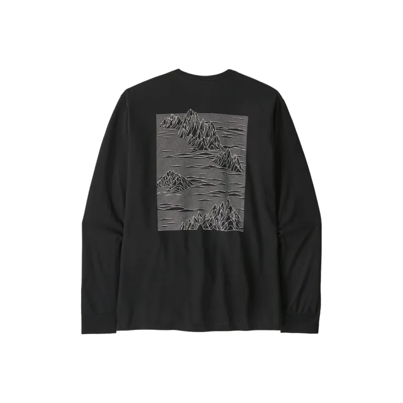 Patagonia Long Sleeved Strataspire Responsibili Tee® Sweatshirt Men's Birch White-4