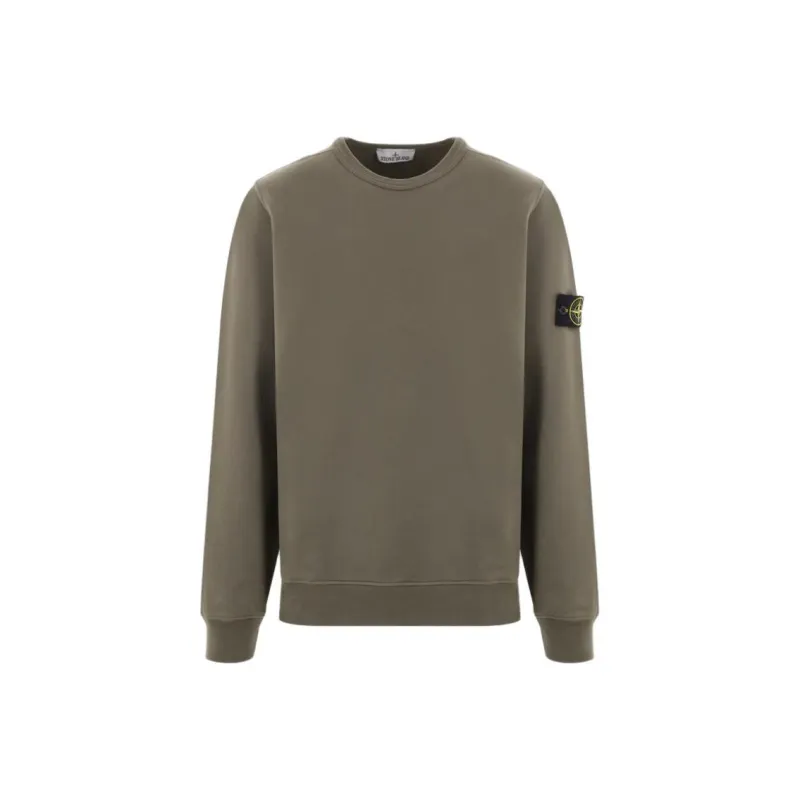 STONE ISLAND Compass Patch Crewneck Sweatshirt-0