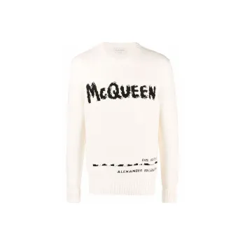 Alexander McQueen FW21 Sweater Men's White
