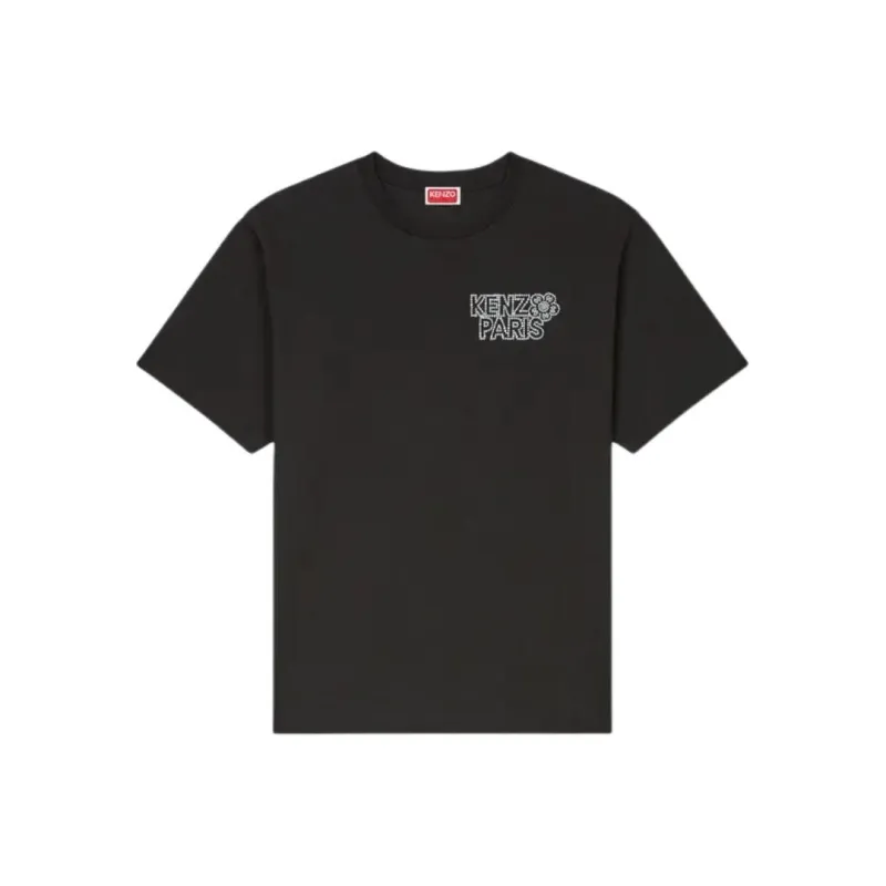 KENZO Constellation Embroidered Oversized T-Shirt-0