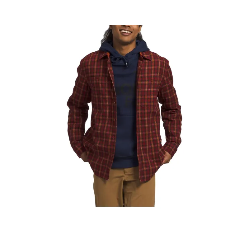THE NORTH FACE Arroyo Lightweight Flannel Shirt Men's Red-0