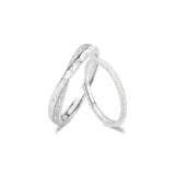 Sterling Silver Couple Rings