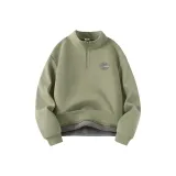 Gray Pea Green (Qa Global Circle Chest Logo)