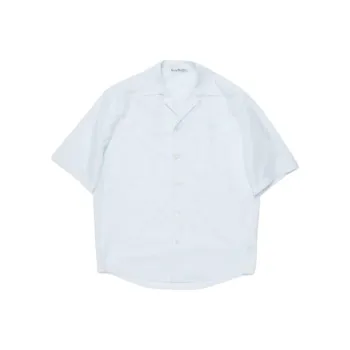 Acne Studios 2024 Autumn/Winter Collection Shirt Men's Light Blue