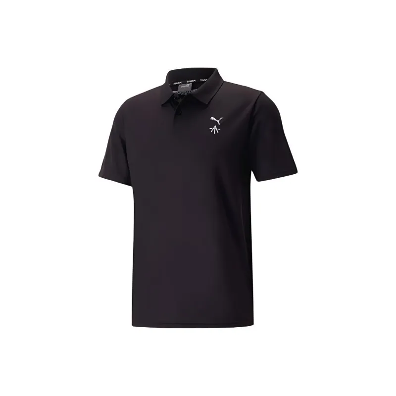 PUMA x ALEX TOUSSAINT Polo Shirt Men's Black-0