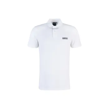 BARBOUR Logo print Cotton Polo Shirt