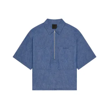 Givenchy Shirts Men Blue