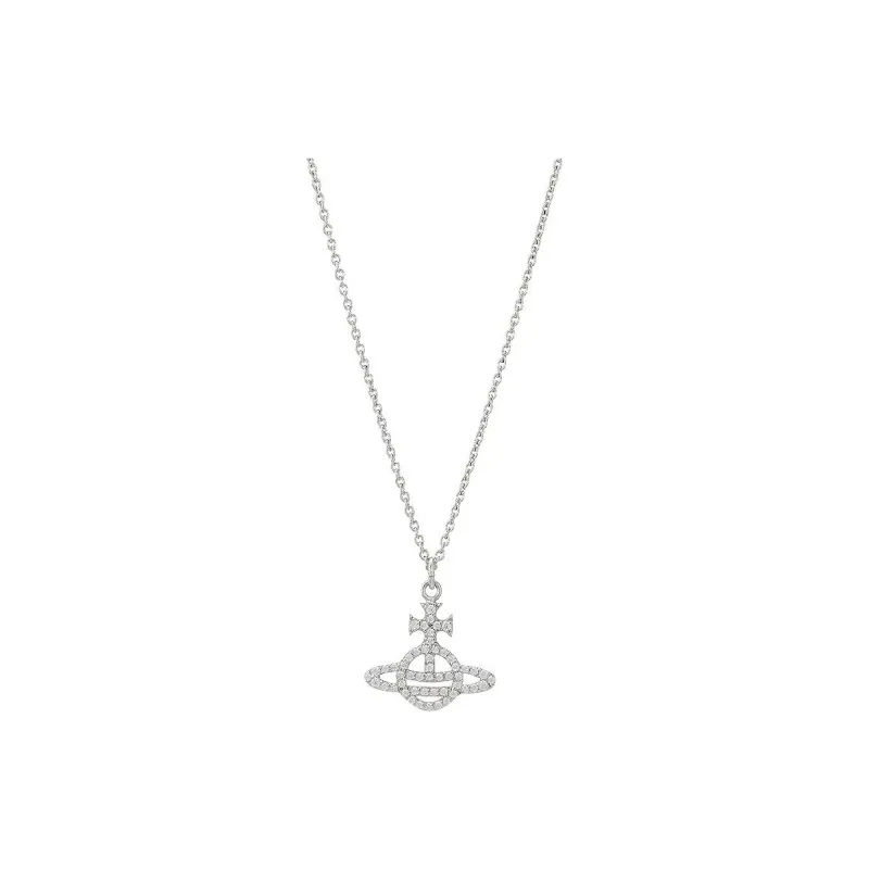 Vivienne Westwood Small Grace Orb pendant Necklace-0