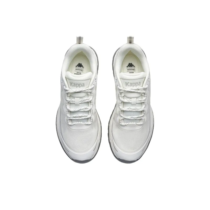 Kappa Cushioning, Slip Resistant, Abrasion Resistant, Breathable, Support Low Top Running Shoes Unisex Classic White-3