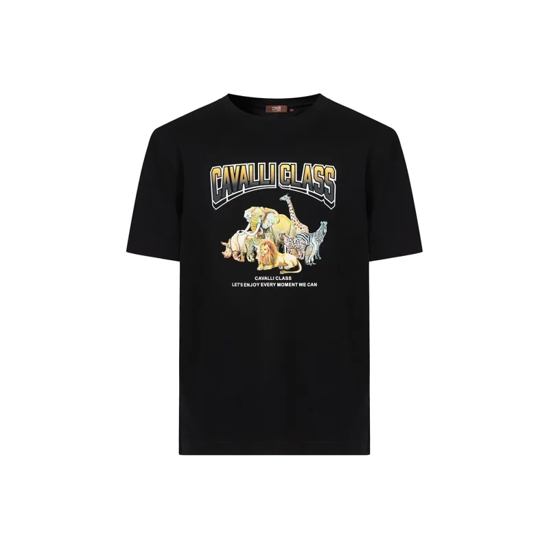 Cavalli Class T-Shirts Men-0